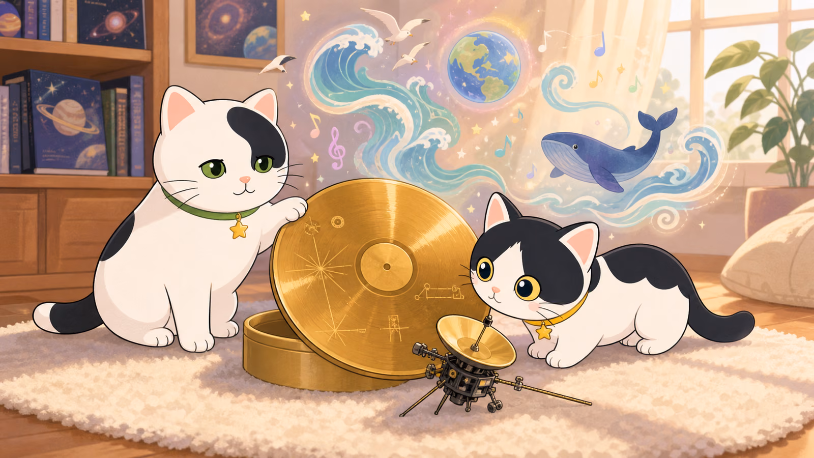 宇宙人へのメッセージって、もう送ってるの?(金色のレコードには、地球の音が入っている)