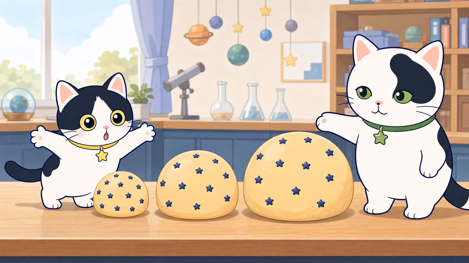 宇宙はひとつじゃないかも？ マルチバースのはなし（赤ちゃん宇宙が、ものすごくふくらんだ？）