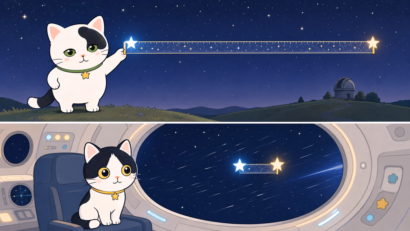 もしも光の速さで走れたら?(遠い星までのきょりも短くなる?)