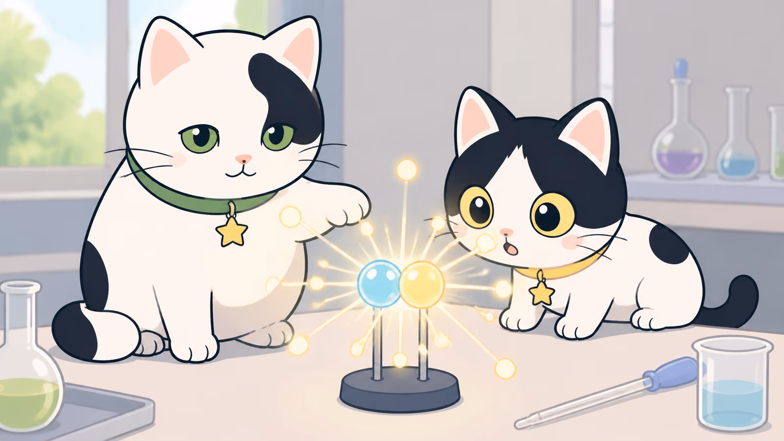反物質ってなに？ ぶつかると消えちゃう？（ぶつかると「消える」？ 光や粒に変わるんだ）