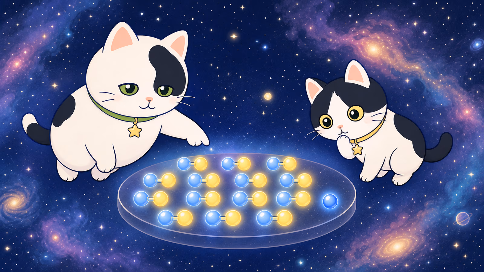 反物質ってなに？ ぶつかると消えちゃう？（にゃんで宇宙には物質が多いの？）