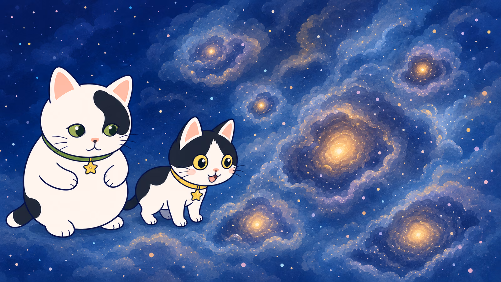 星はどうやって生まれるの?(こい部分が、重力でぎゅっと縮み始める)