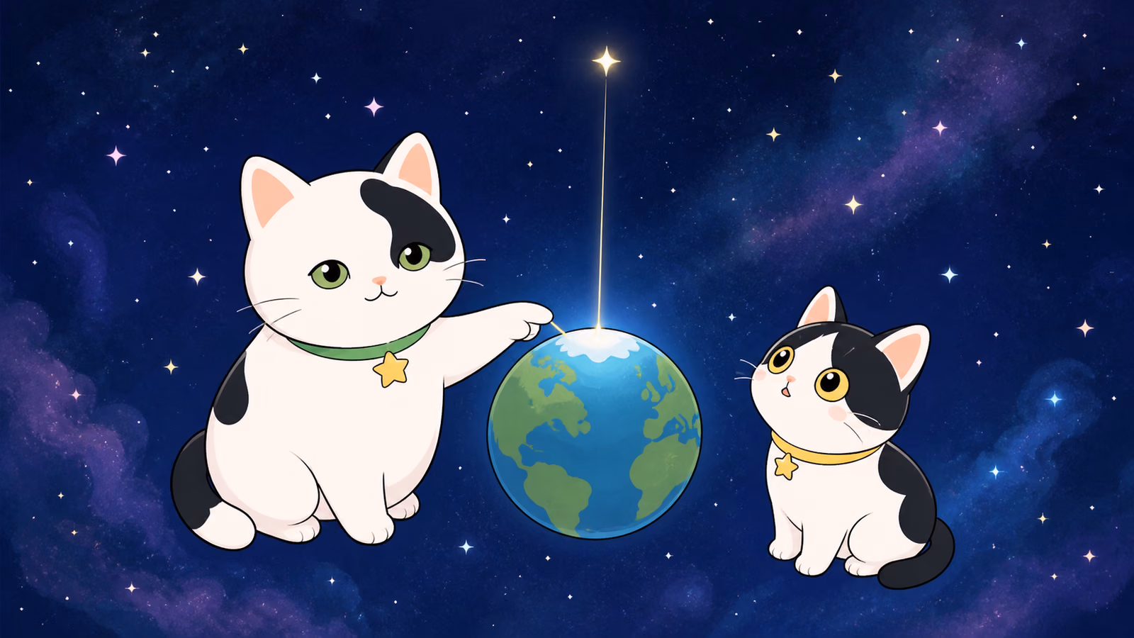 北極星はどうして動かないの?(地球の「回転のじく」を空へのばしてみよう)