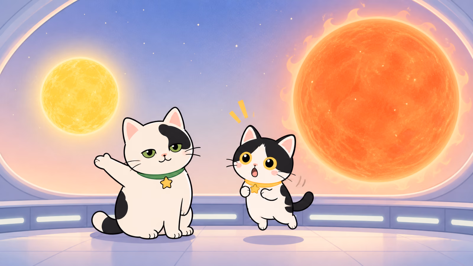 太陽はいつか消えちゃうの?(おなかの水素が少なくなると、太陽はふくらむ)