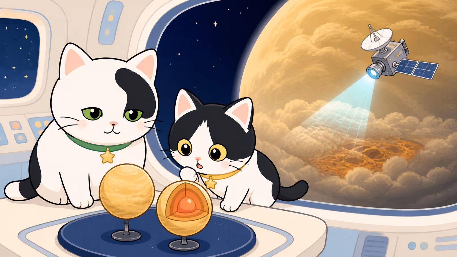 金星が「地獄みたいな星」ってほんと?(近づけなくても、探査機なら調べられる)