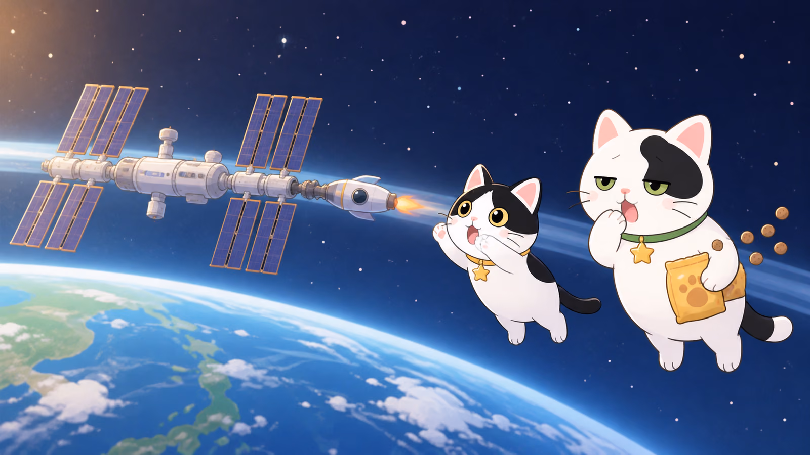 人工衛星はどうして落ちてこないの?(ずっと回れるわけじゃない? 空気にぶつかる衛星もある)